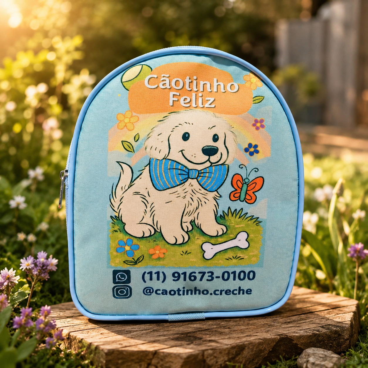 Pet curtindo a creche Cãotinho Feliz